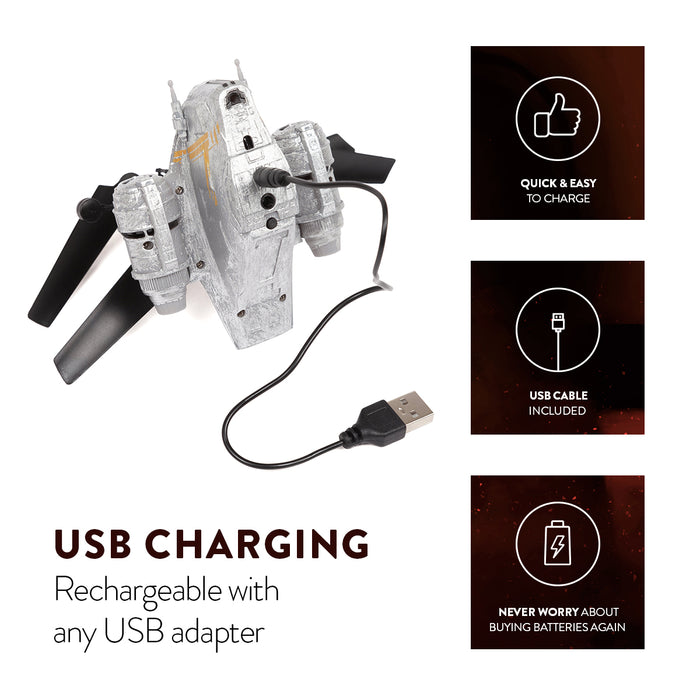 Star Wars Razor Crest Motion Sensing Helicopter