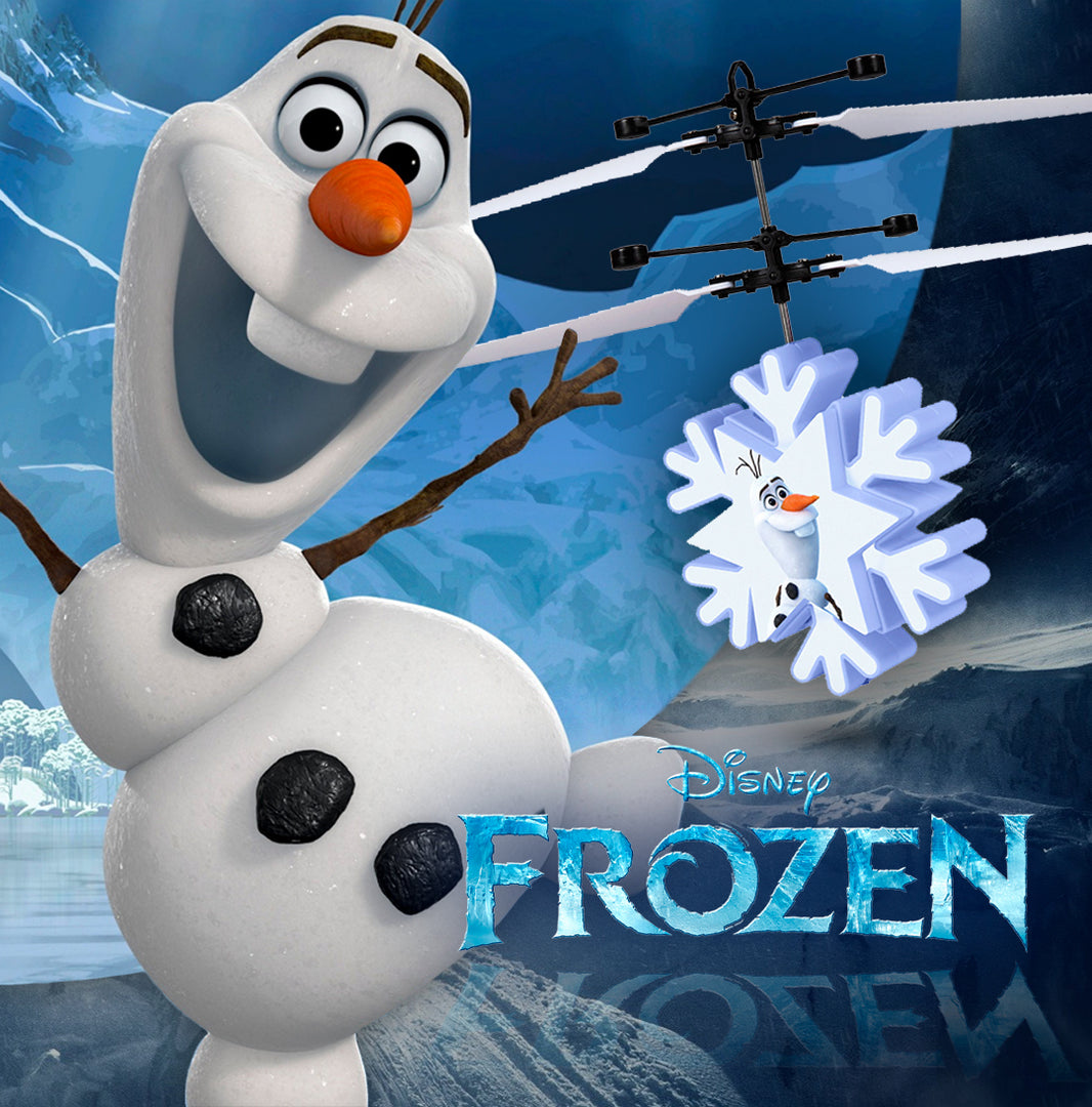 Disney Licensed Frozen II Olaf Motion Sensing IR UFO Helicopter