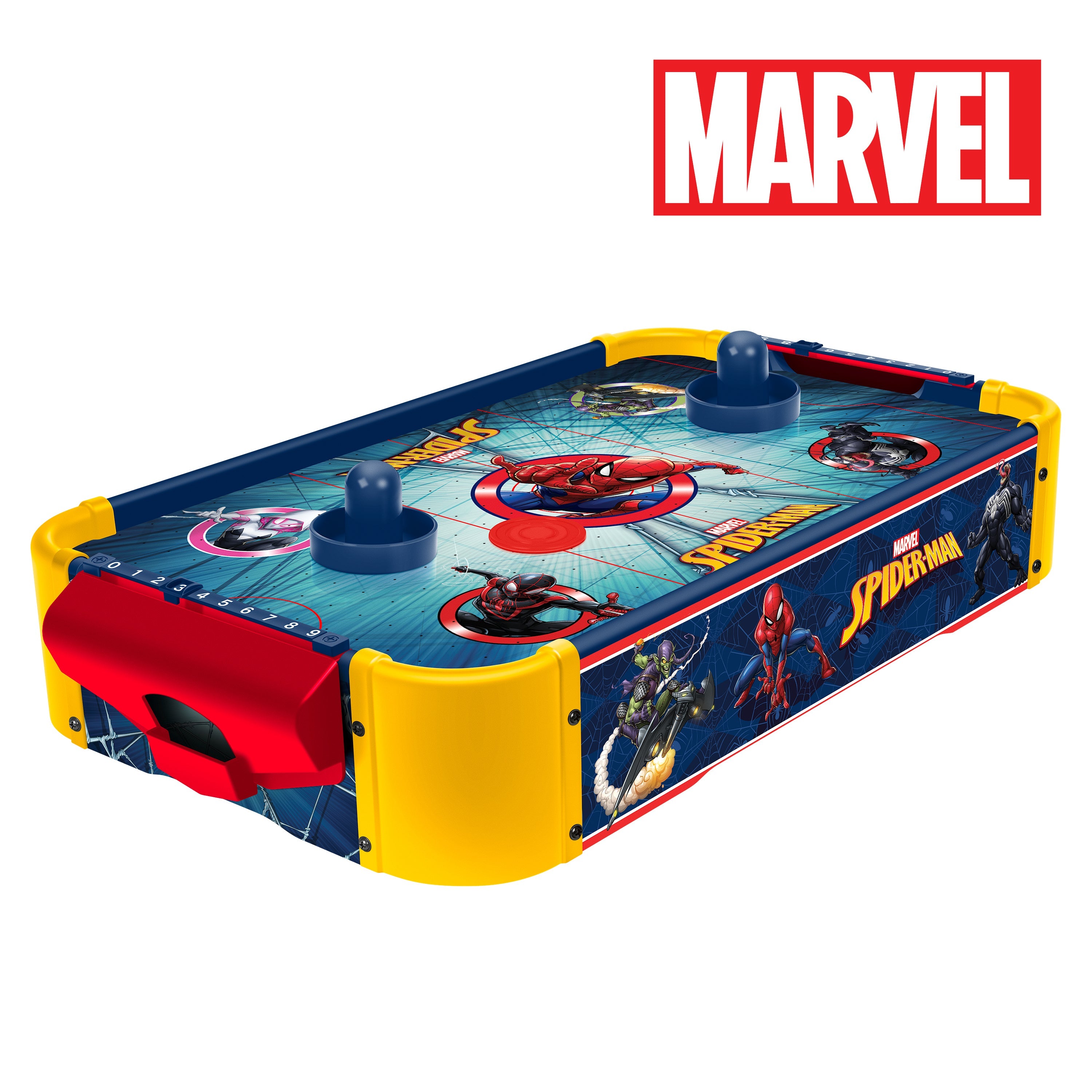 Spider-Man Wooden Electronic Air Hockey Table