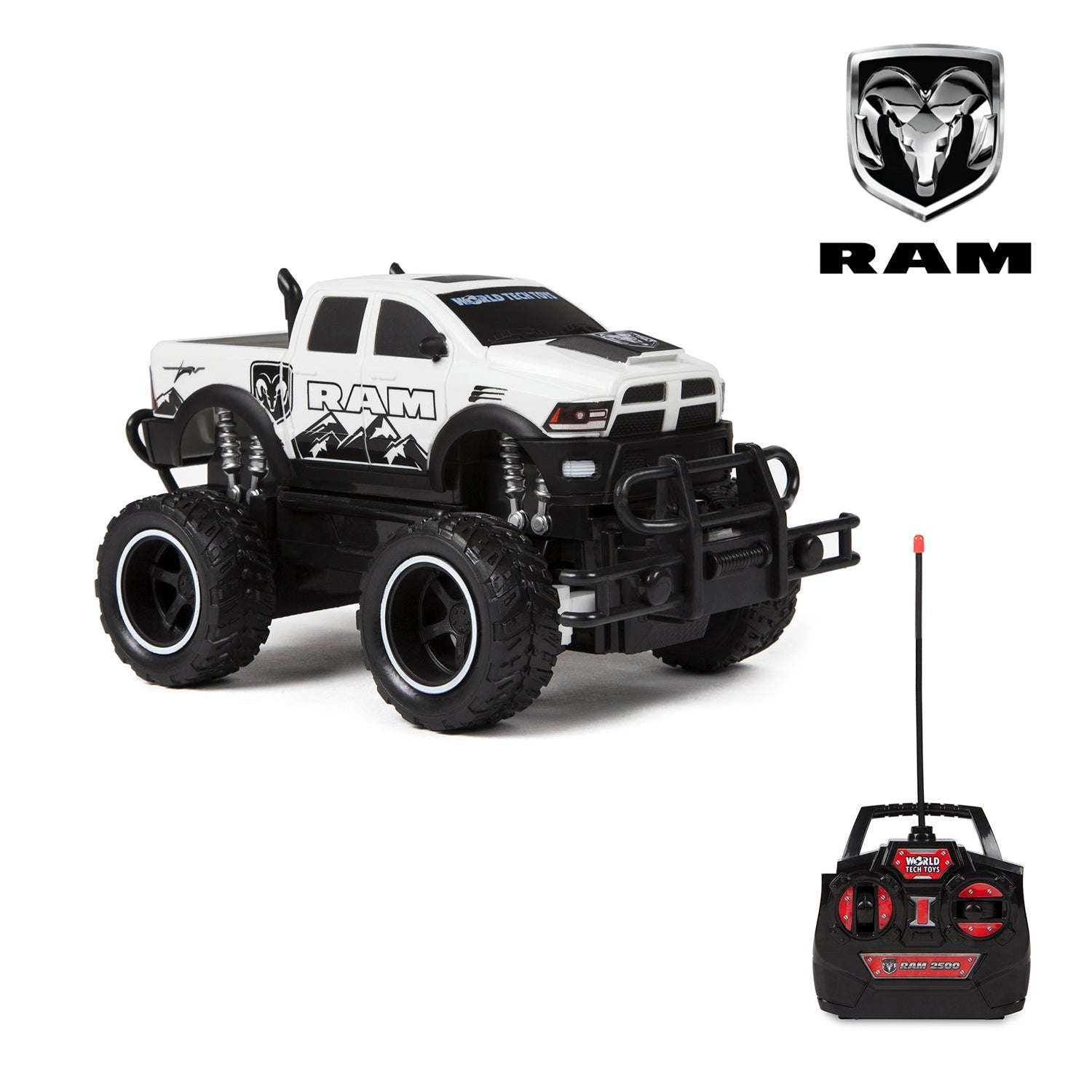 S World Tech Toys Dodge Ram 2500 1:24 RTR Electric RC Monster Truck