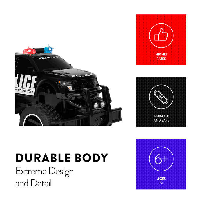 Ford F-150 Police 1:14 RTR Electric RC Monster Truck