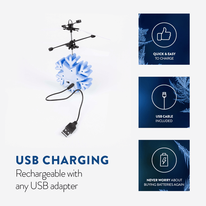 Hélicoptère OVNI IR à détection de mouvement Olaf Frozen II sous licence Disney