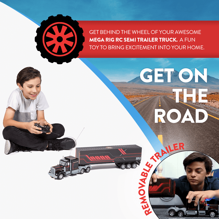 Mega Rig Electric RC Semi Trailer Truck