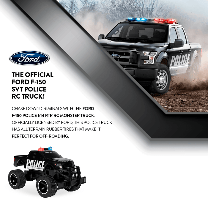 Ford F-150 Police 1:14 RTR Electric RC Monster Truck