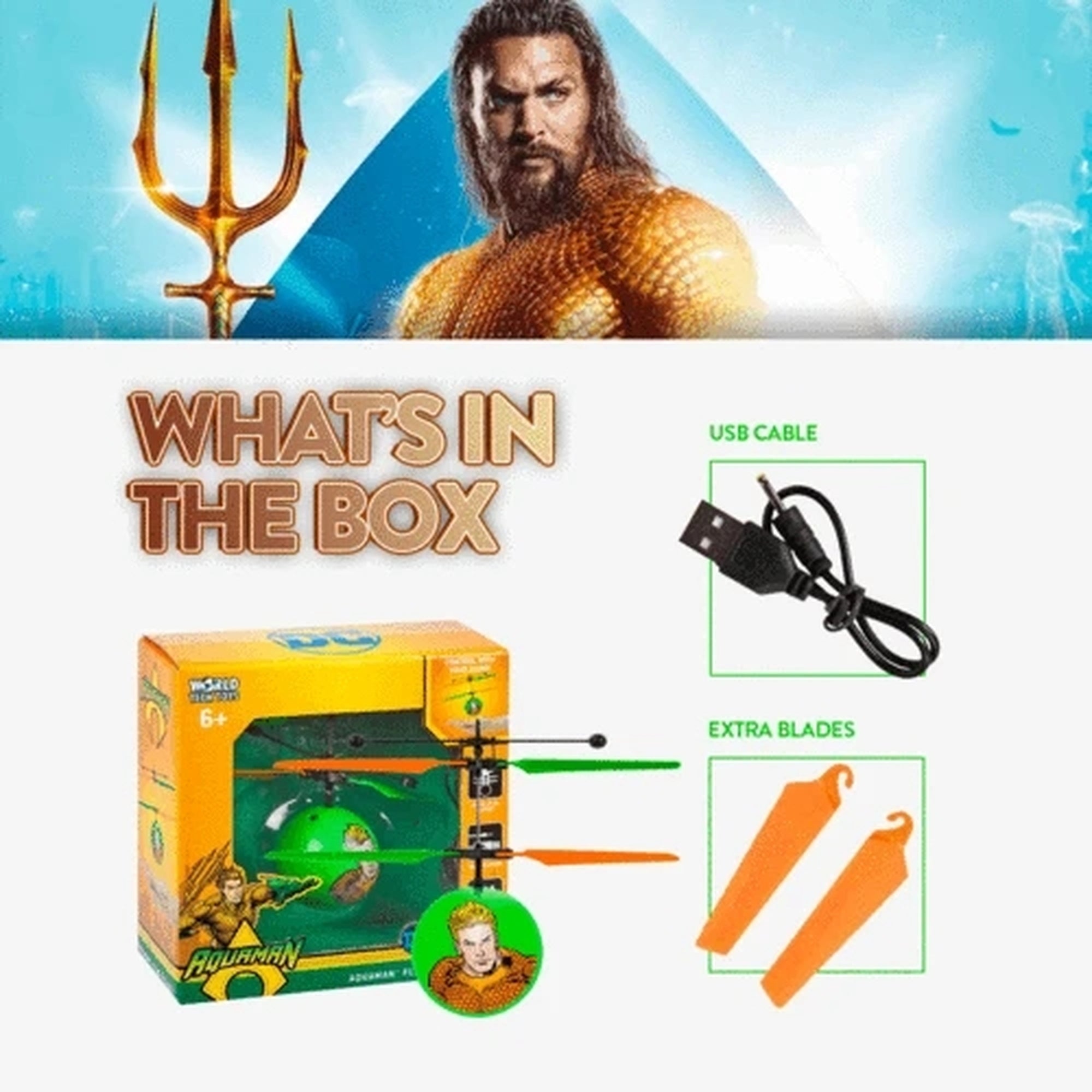 Aquaman Heli Ball