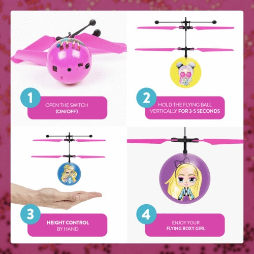 Boxy Girl Mystery Box Heli Ball