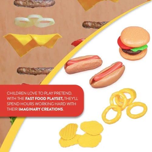 Fast Food Playset [27 pieces]