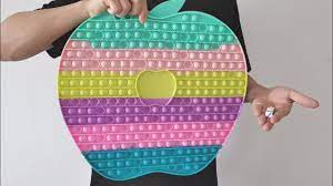 Jumbo Apple Pop It Board Game