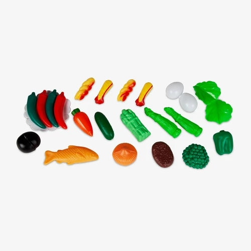 Kids Assorted Food Playset [130 Piece]