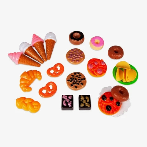 Kids Assorted Food Playset [130 Piece]