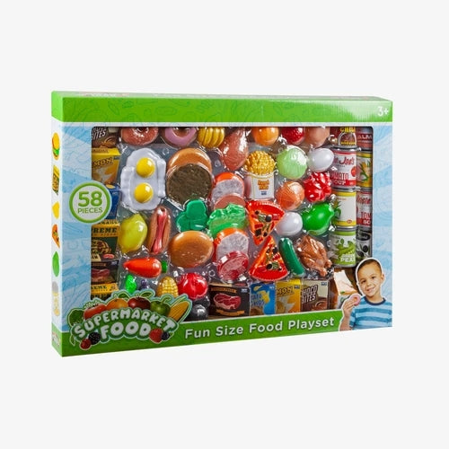 Kids Assorted Food Playset [58 piece]