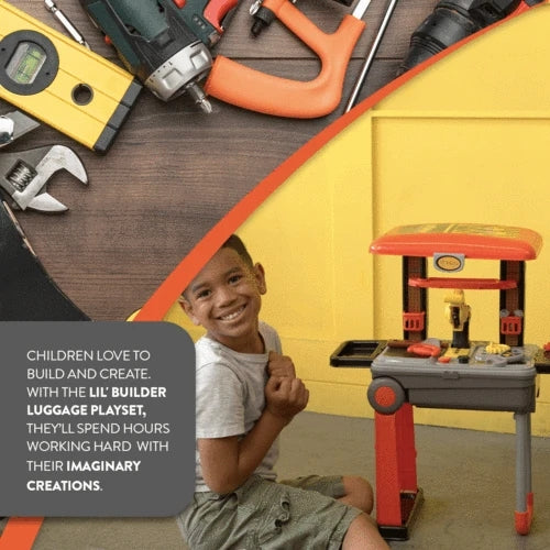 Ensemble de jeu de bagages Lil' Builder (36 pièces)