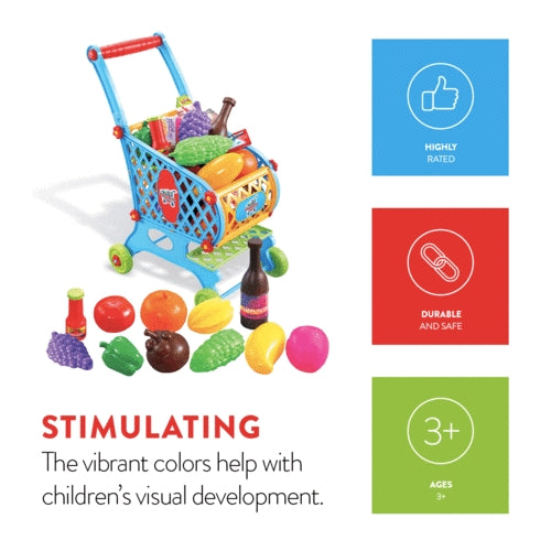 Shopping Cart Playset [46 pieces]