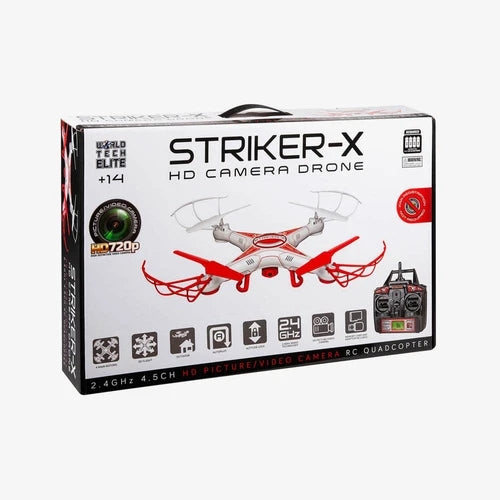 Striker-X HD Picture and Video RC Quadcopter