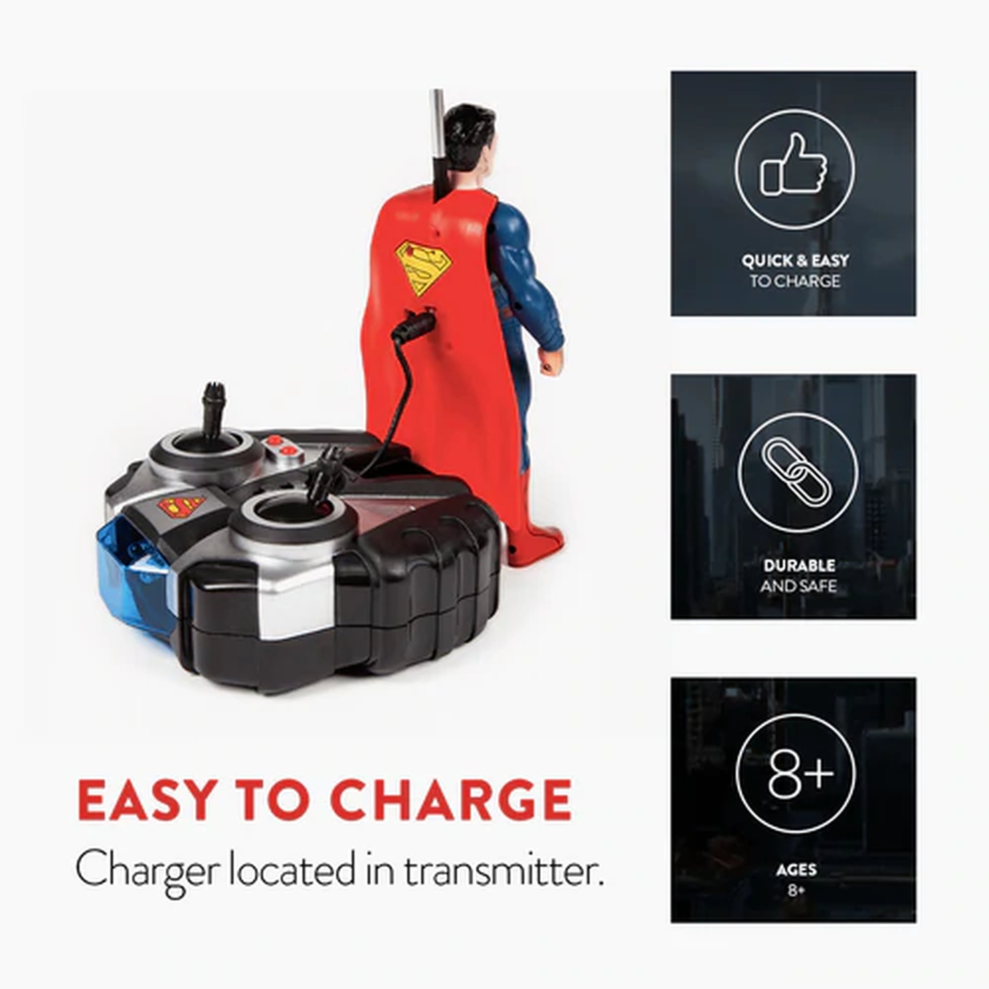 Superman IR Flying Figure