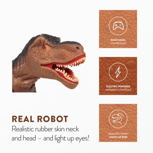 Dinosaure télécommandé T-Rex DinoWorld IR