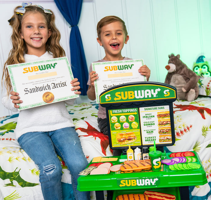 Subway Sandwich Artist 53 Piece Playset