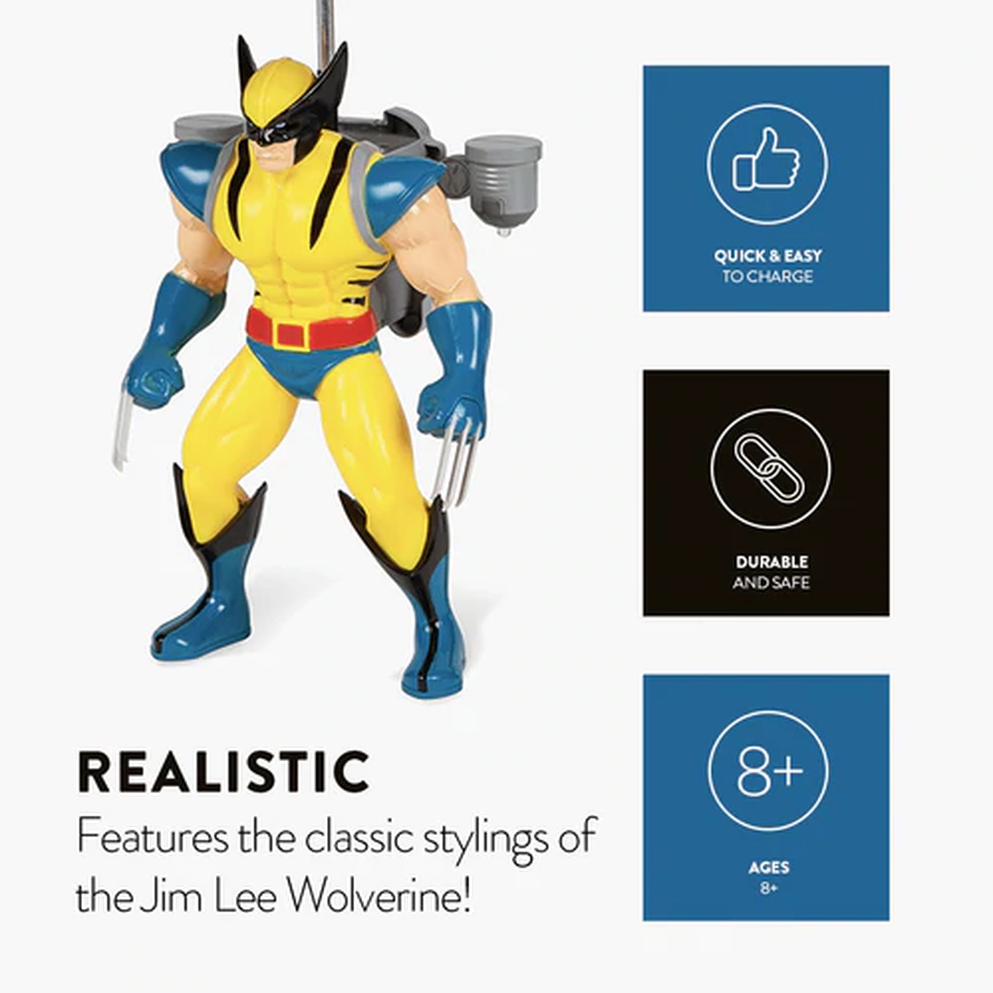 Wolverine RC Flying Figure