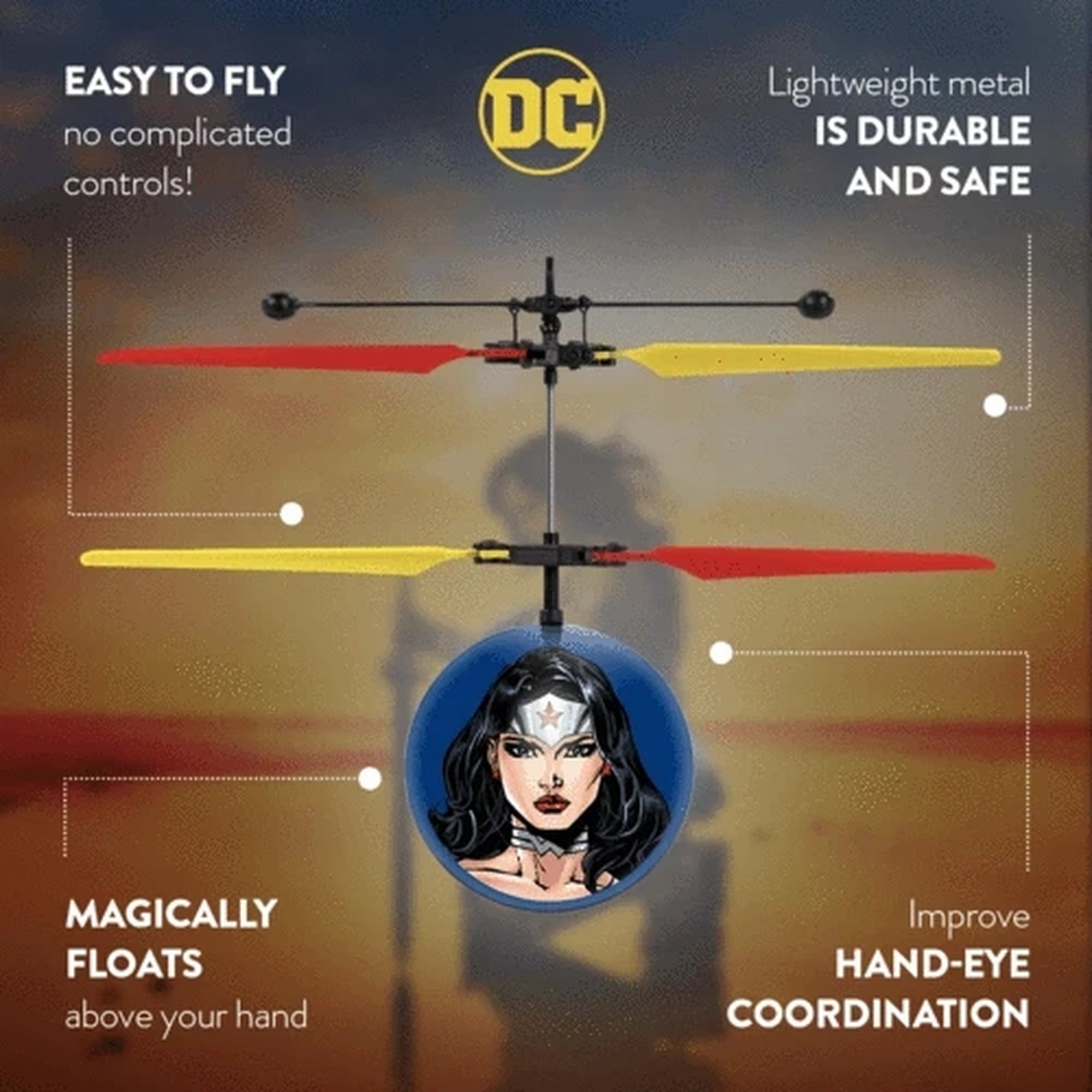 Wonder Woman Heli Ball