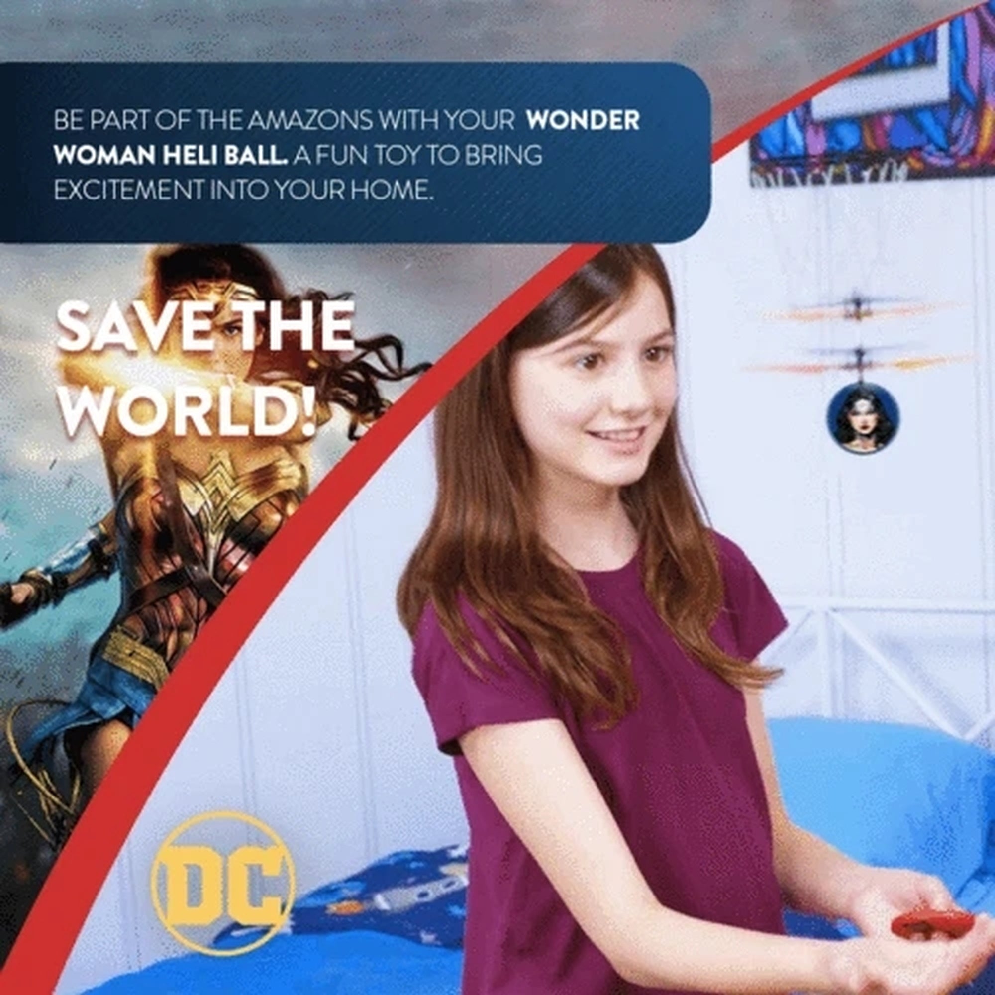 Balle Heli Wonder Woman