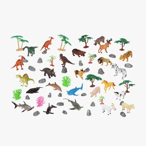 Ensemble Monde des Animaux [60 Pièces]