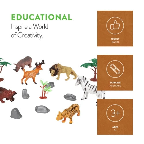 World of Animals Set [60 Pieces]