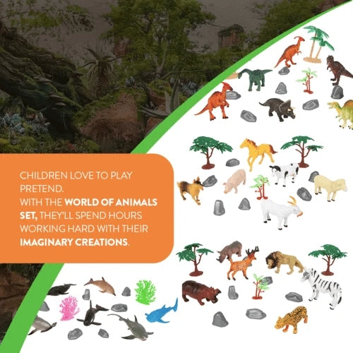 World of Animals Set [60 Pieces]