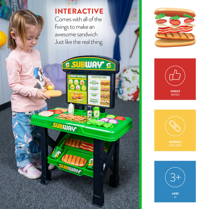Subway Sandwich Artist 53 Piece Playset