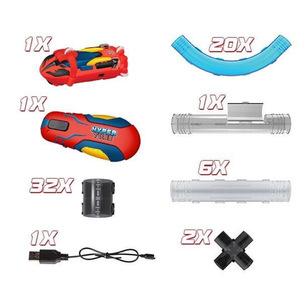 Hyper Tube 65 Piece RC Tube Racing Set-Phooqy