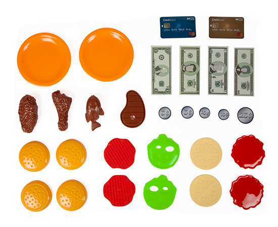 World Tech Toys Burger Stop with Cash Register Playset-Playset-Phooqy