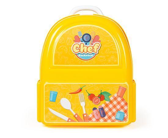 World Tech Toys Chef Backpack 25-Piece Cooking and Kitchen Playset-Playset-Phooqy