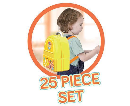 World Tech Toys Chef Backpack 25-Piece Cooking and Kitchen Playset-Playset-Phooqy