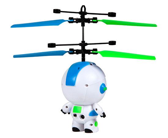 World Tech Toys Hoverbot 3.5 Inch Flying Figure UFO Big Head Helicopter-Big Head-Phooqy