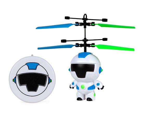 World Tech Toys Hoverbot 3.5 Inch Flying Figure UFO Big Head Helicopter-Big Head-Phooqy