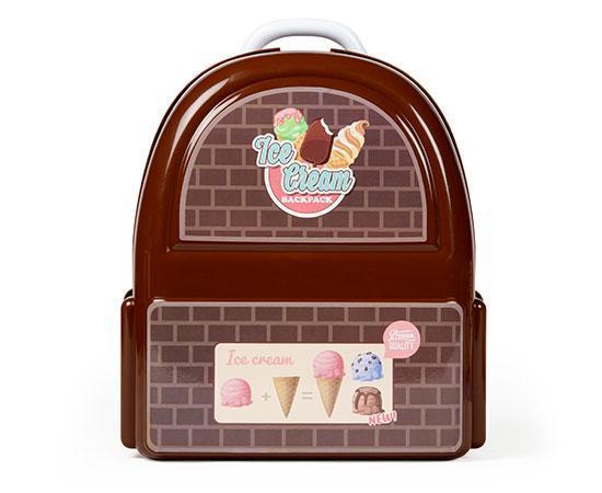 World Tech Toys Ice Cream Backpack 39-Piece Ice Cream Parlor Playset-Playset-Phooqy