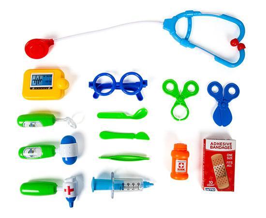World Tech Toys Medic Backpack 20-Piece First-Aid and Medical Playset-Playset-Phooqy