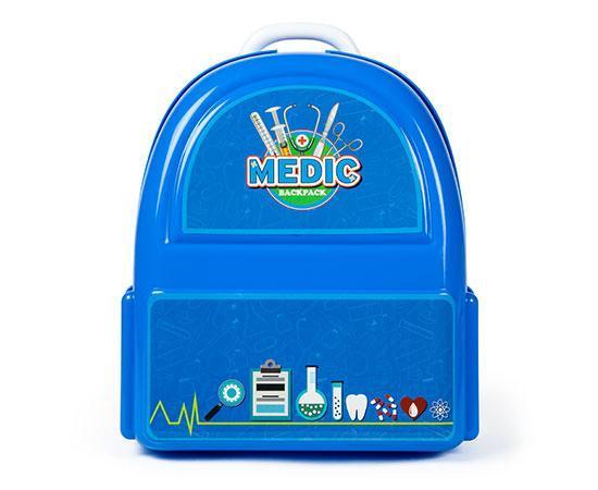 World Tech Toys Medic Backpack 20-Piece First-Aid and Medical Playset-Playset-Phooqy
