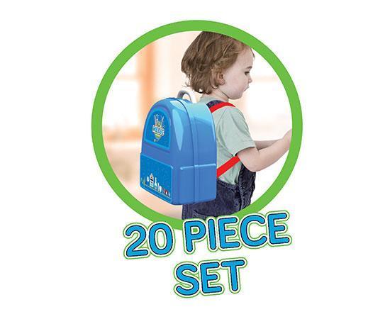 World Tech Toys Medic Backpack 20-Piece First-Aid and Medical Playset-Playset-Phooqy