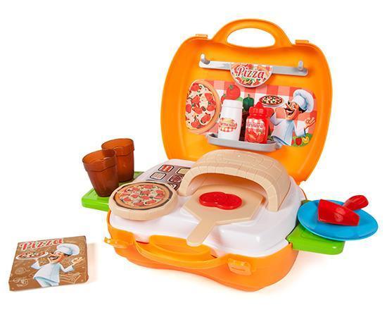 World Tech Toys Pizzeria 22 Piece Suitcase Playset-Playset-Phooqy