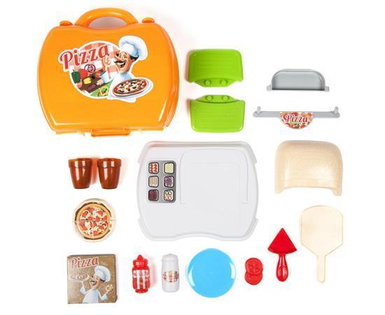 World Tech Toys Pizzeria 22 Piece Suitcase Playset-Playset-Phooqy
